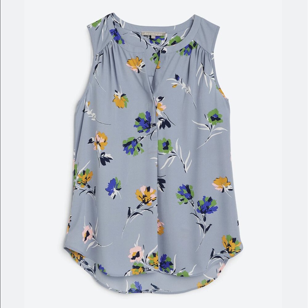 Daniel Rainn Justina Pleat Detail Blouse
